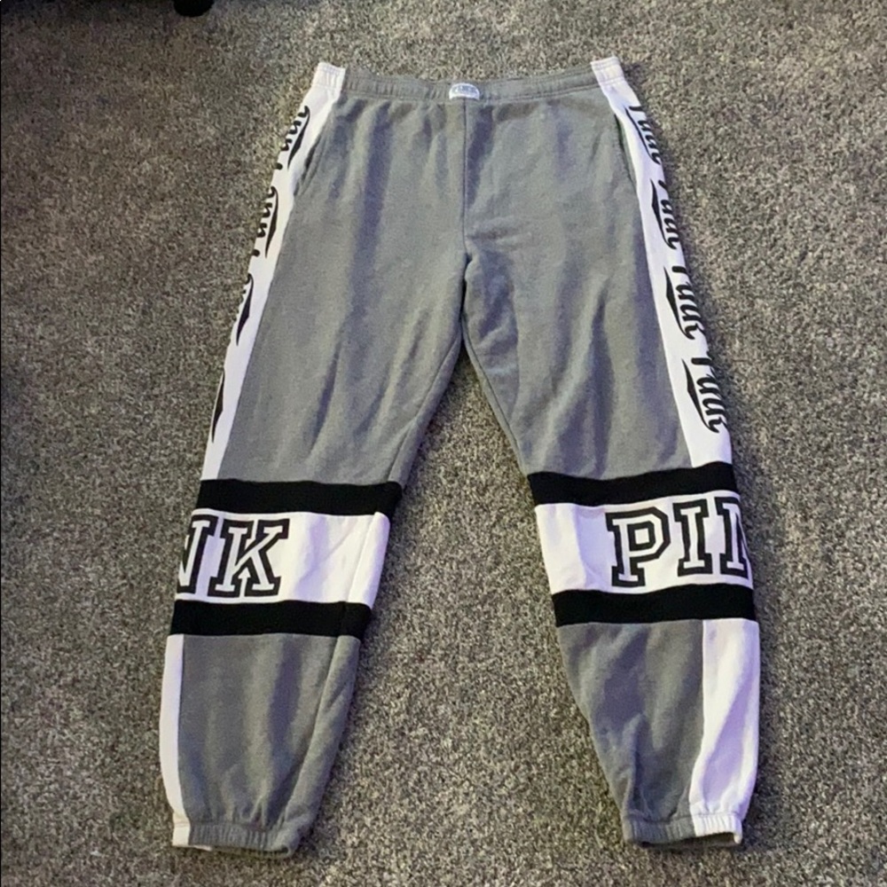 PINK sweatpants size L